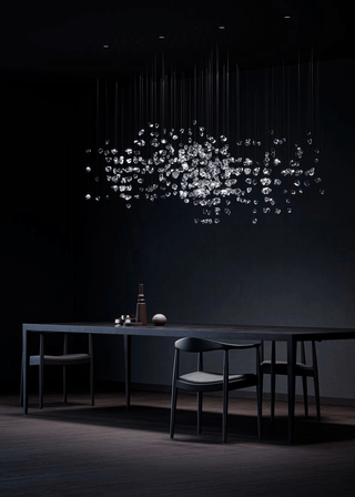 Raw Crystal Customize Chandelier-Neutral Decor
