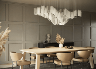 Diamond Cloud Customize Chandelier-Neutral Decor