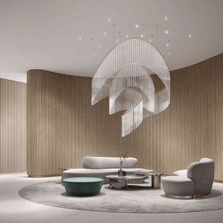 Rivella Cascade Fringe Chandelier-Neutral Decor