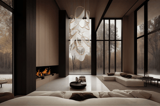 Rivella Cascade Fringe Chandelier-Neutral Decor