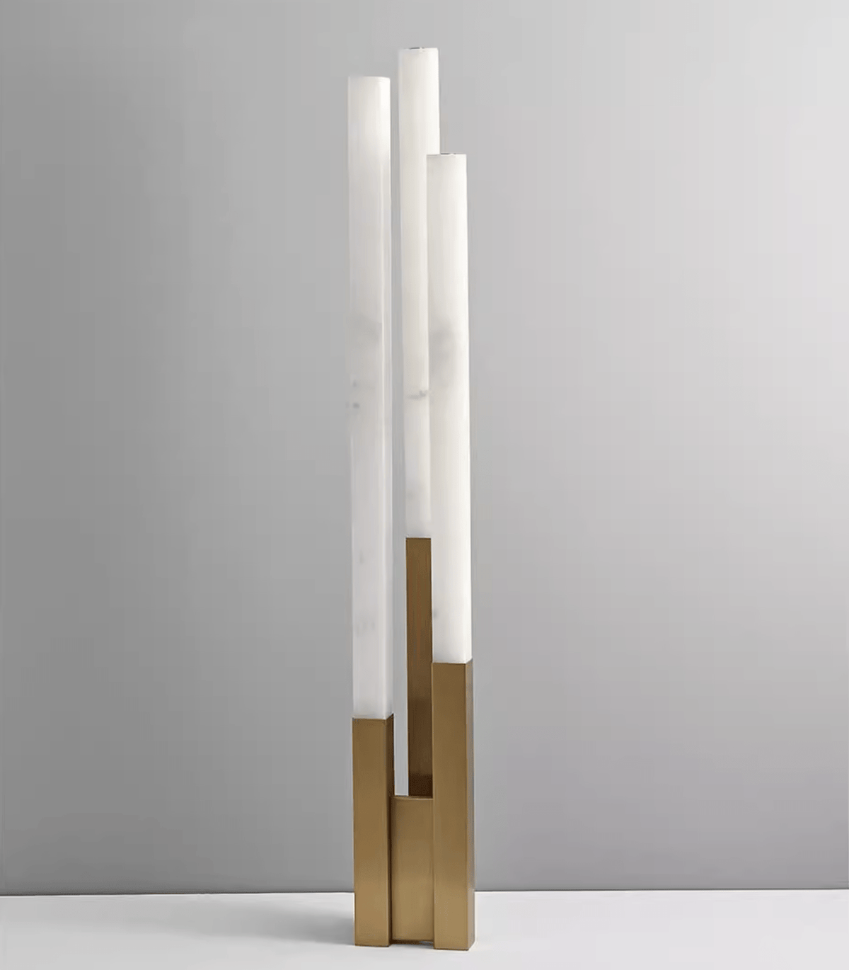 Callisto Alabaster Floor Lamp-Neutral Decor