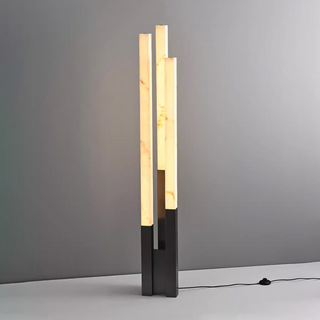 Callisto Alabaster Floor Lamp-Neutral Decor