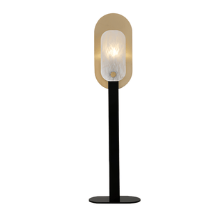 Mosaic Elegance Alabaster Floor Lamp-Neutral Decor