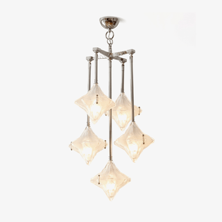 Elowen Long Prism Star Chandelier-Neutral Decor