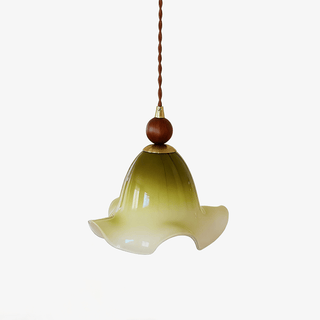 Gradient Petal Pendant Lamp-Neutral Decor