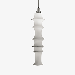 Tiered Column Pendant Light-Neutral Decor