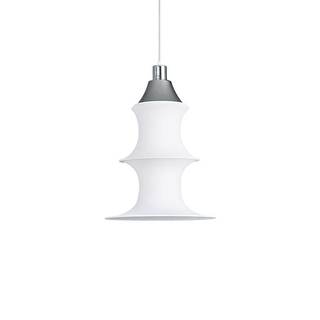 Tiered Column Pendant Light-Neutral Decor