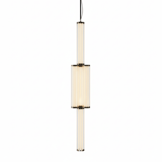 Hexagonal Glass Pendant Lamp-Neutral Decor