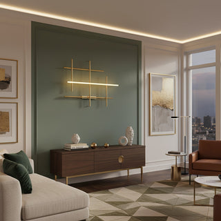 Geometric Linear Wall Lamp-Neutral Decor
