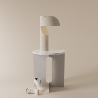 Arcora Minimalist Table Lamp-Neutral Decor