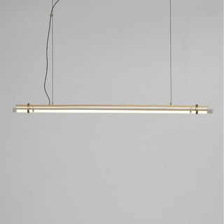 Gleam Bar Linear Pendant Lamp-Neutral Decor