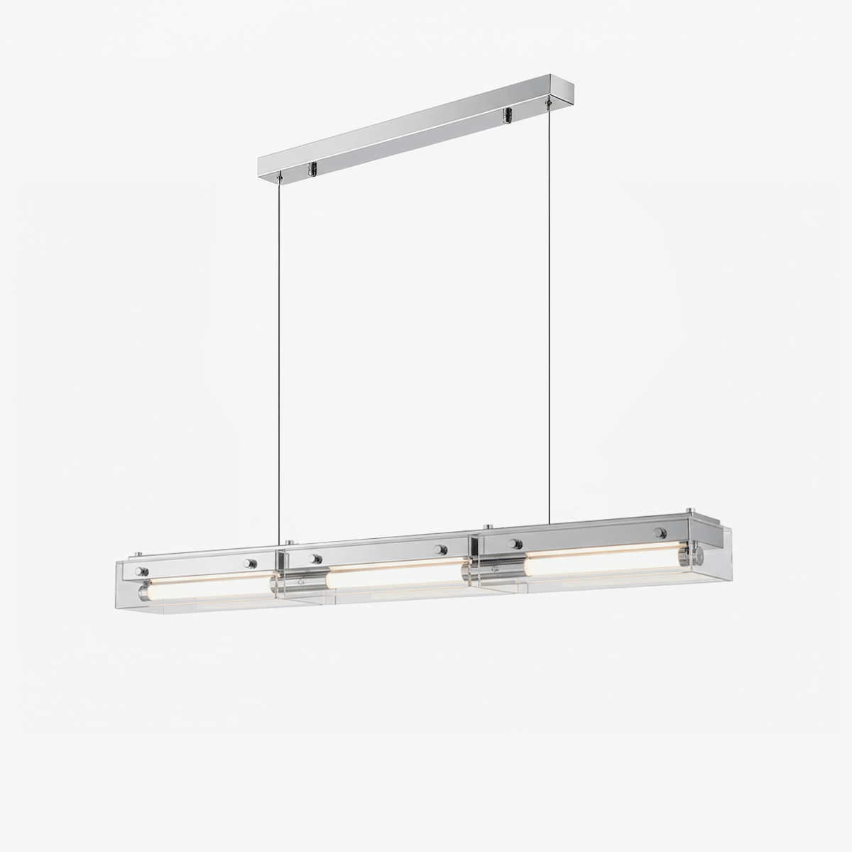 Prism Line Linear Pendant Lamp-Neutral Decor