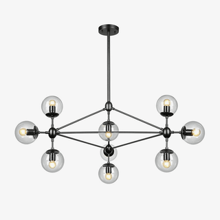 Possini Euro Gable Modo Chandelier-Neutral Decor