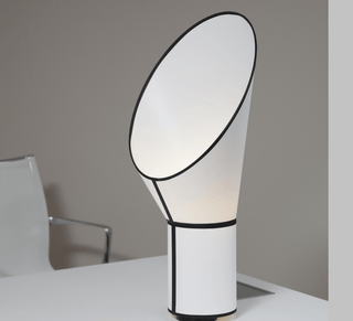 Artful Outline Table Lamp-Neutral Decor