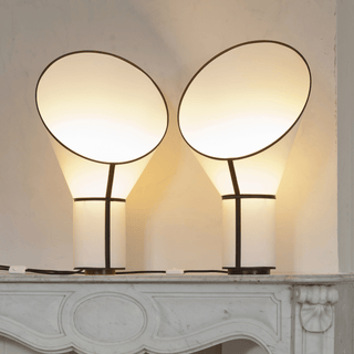 Artful Outline Table Lamp-Neutral Decor