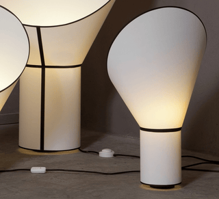 Artful Outline Table Lamp-Neutral Decor