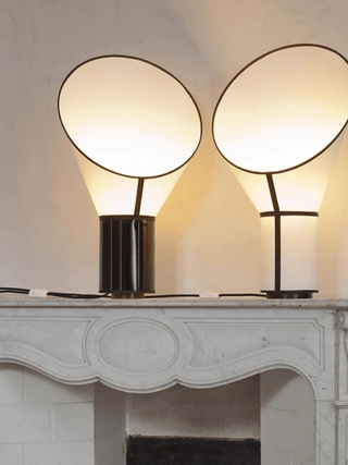 Artful Outline Table Lamp-Neutral Decor