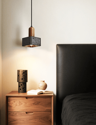 Lava Cube Pendant Lamp-Neutral Decor