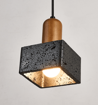 Lava Cube Pendant Lamp-Neutral Decor