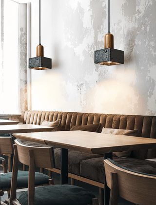 Lava Cube Pendant Lamp-Neutral Decor