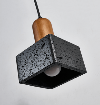 Lava Cube Pendant Lamp-Neutral Decor