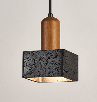 Lava Cube Pendant Lamp-Neutral Decor