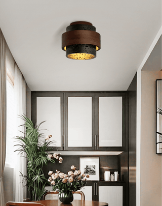 Ebony Ceiling Light-Neutral Decor