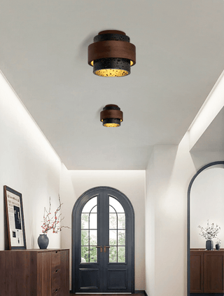 Ebony Ceiling Light-Neutral Decor