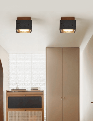 Lava Cube Ceiling Lamp-Neutral Decor
