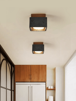 Lava Cube Ceiling Lamp-Neutral Decor