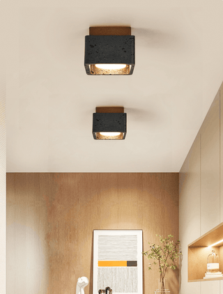 Lava Cube Ceiling Lamp-Neutral Decor