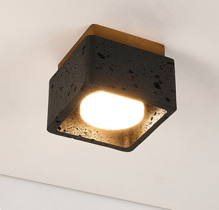 Lava Cube Ceiling Lamp-Neutral Decor