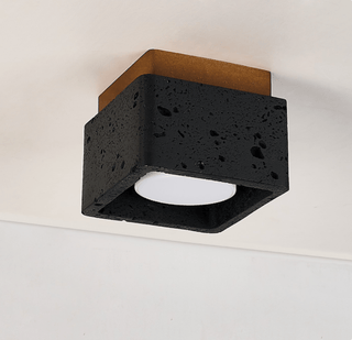 Lava Cube Ceiling Lamp-Neutral Decor