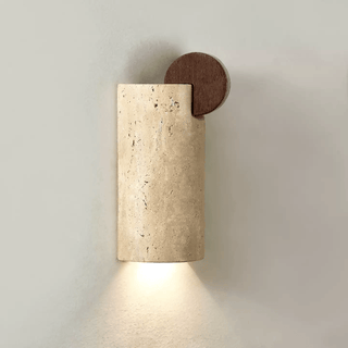 Circular Accent Wall Sconce-Neutral Decor