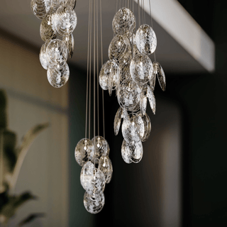 Mussels Cluster Chandelier-Neutral Decor
