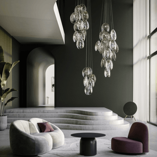 Mussels Cluster Chandelier-Neutral Decor