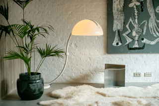 Arc Dome Floor Lamp-Neutral Decor