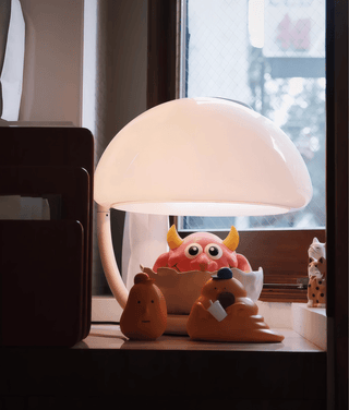 Arc Dome Table Lamp-Neutral Decor