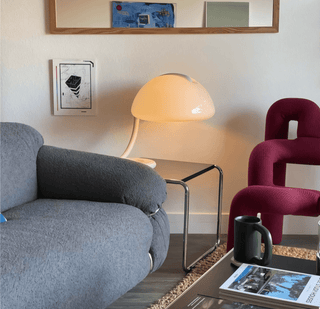 Arc Dome Table Lamp-Neutral Decor