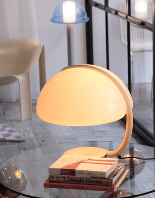 Arc Dome Table Lamp-Neutral Decor