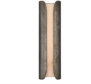 Cradled Alabaster Sconce-Neutral Decor