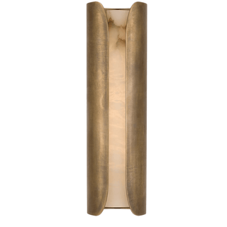Cradled Alabaster Sconce-Neutral Decor