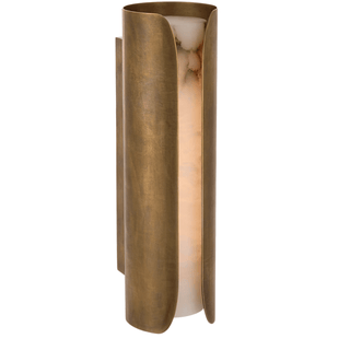 Cradled Alabaster Sconce-Neutral Decor