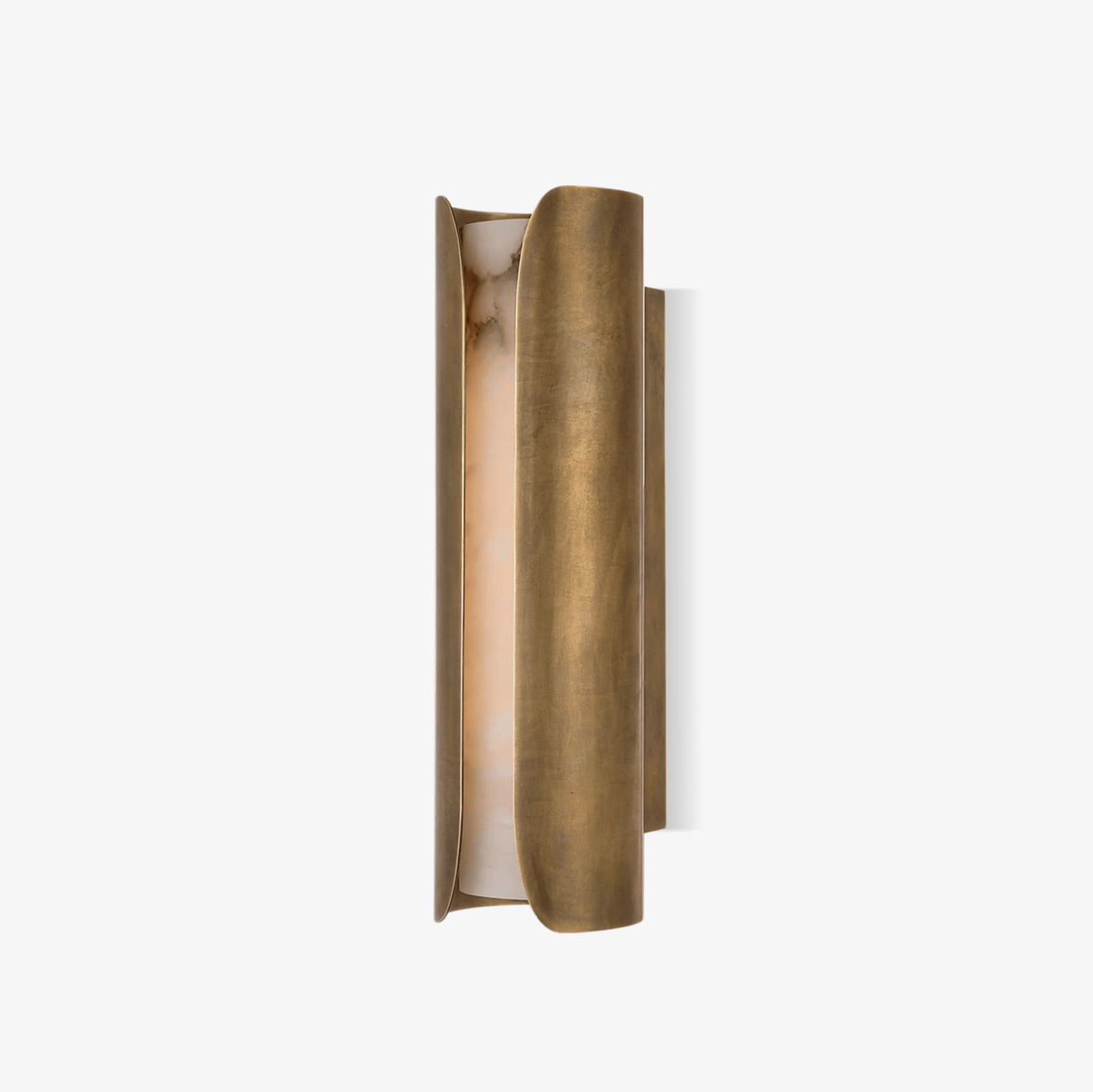Cradled Alabaster Sconce-Neutral Decor