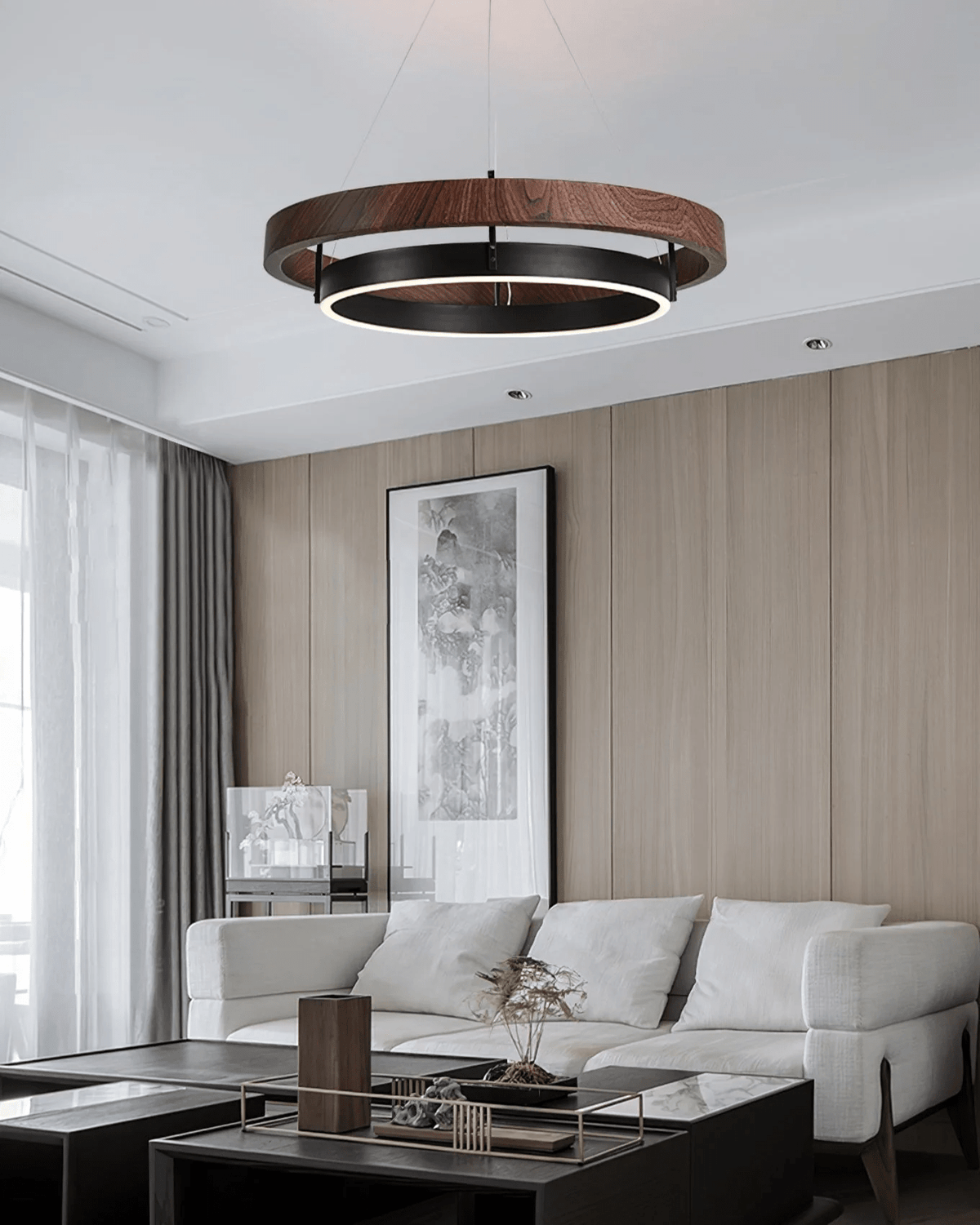 Haloa Pendant Lamp-Neutral Decor
