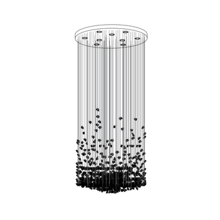 Raw Crystal Customize Chandelier-Neutral Decor
