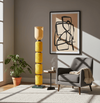 Ficupala Floor Lamp-Neutral Decor