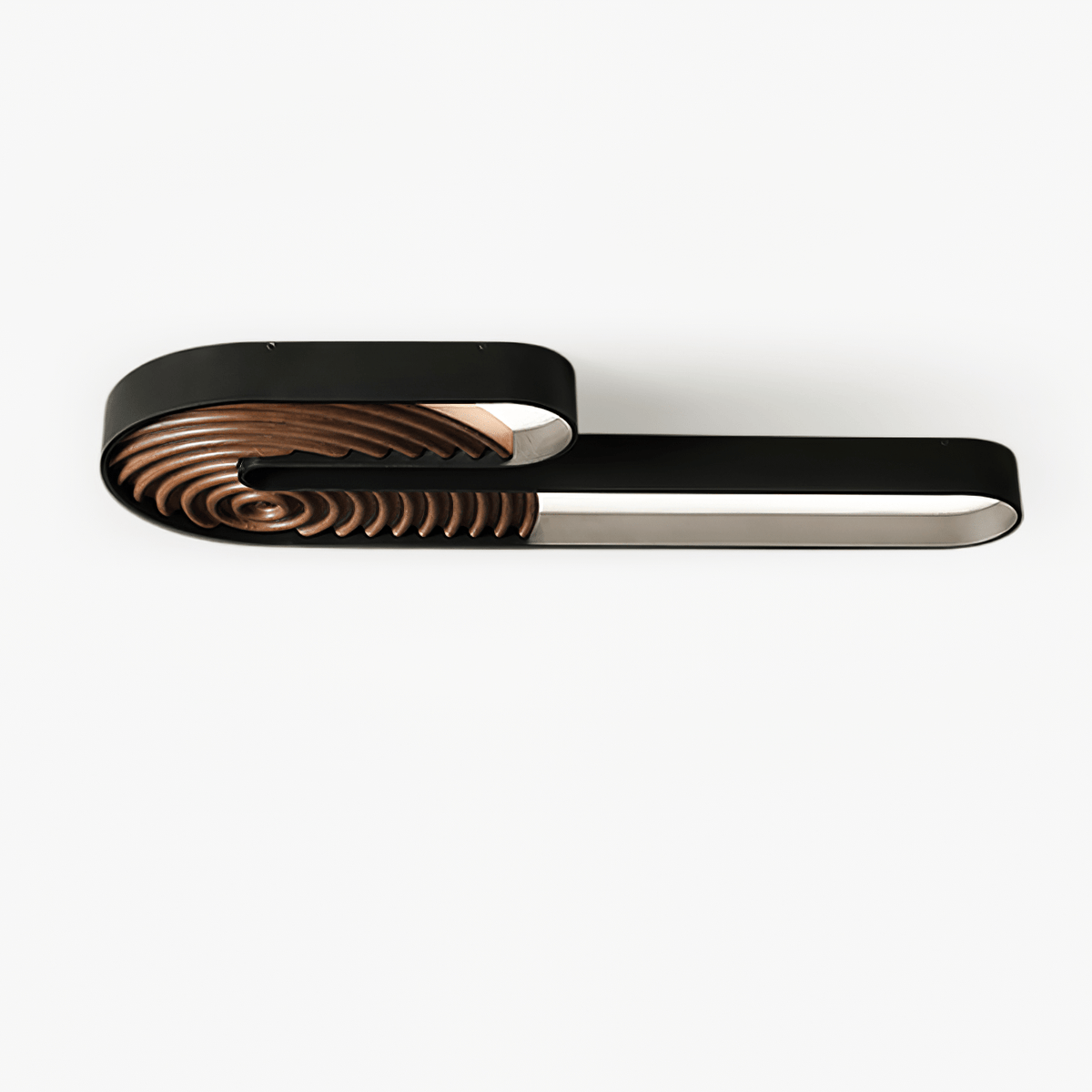Kinetic Spiral Sconce-Neutral Decor
