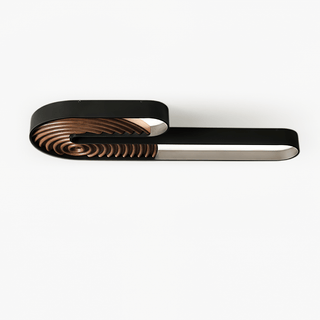 Kinetic Spiral Sconce-Neutral Decor