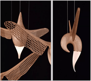 Avian Flight Chandelier-Neutral Decor